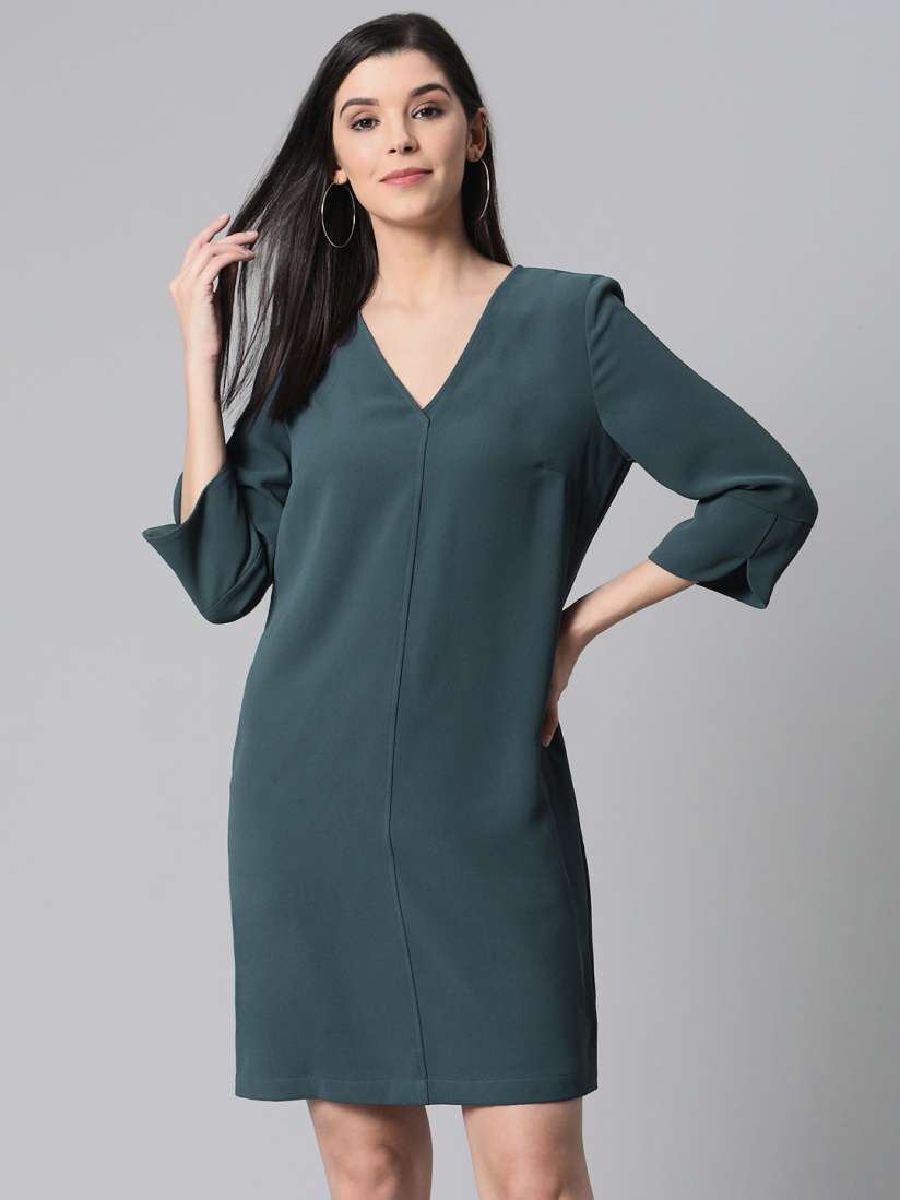 Marks and spencer teal dress discount