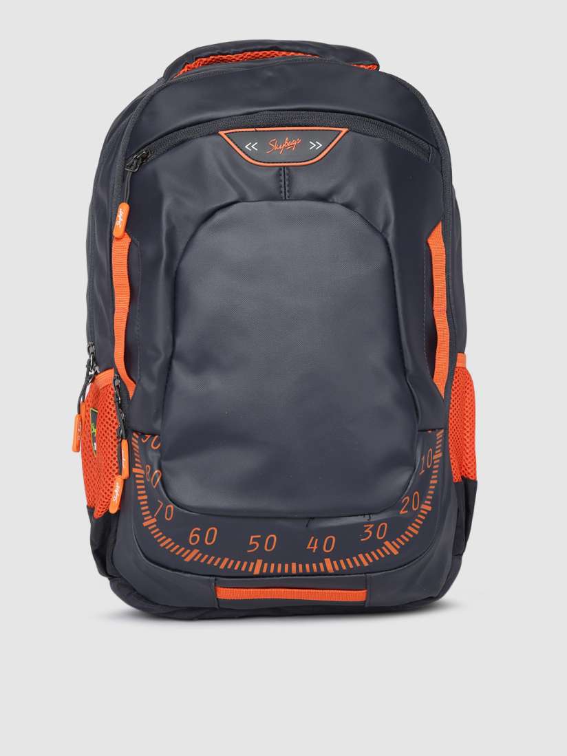 Skybags orange and black shop