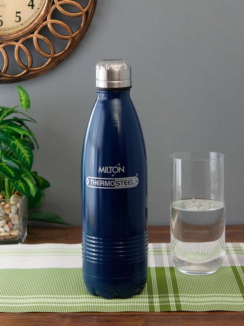 700 Ml Milton Thermosteel Duo Deluxe 1000 Bottle Blue Milton Duo
