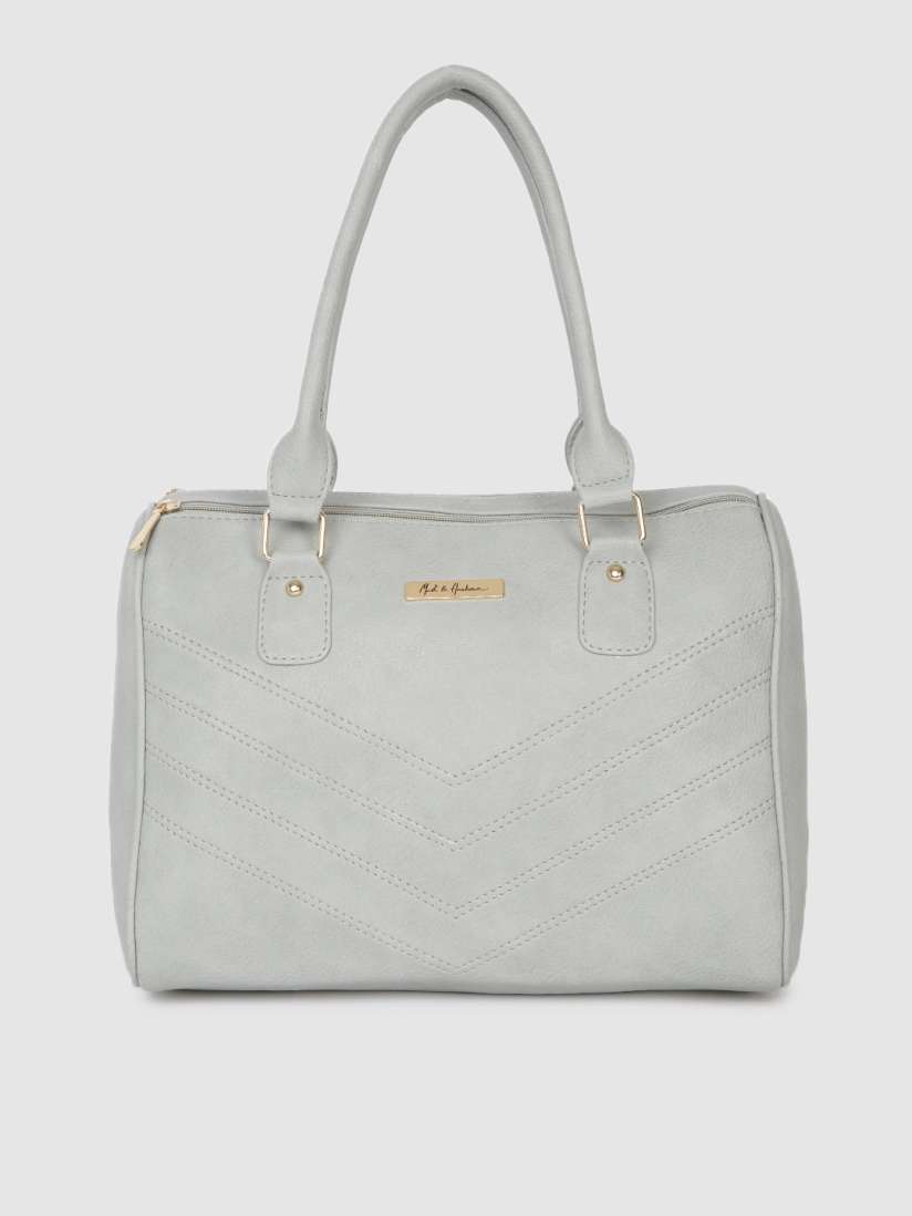 Buy Mast Harbour Grey Solid Shoulder Bag Handbags for Women 12387902 Myntra