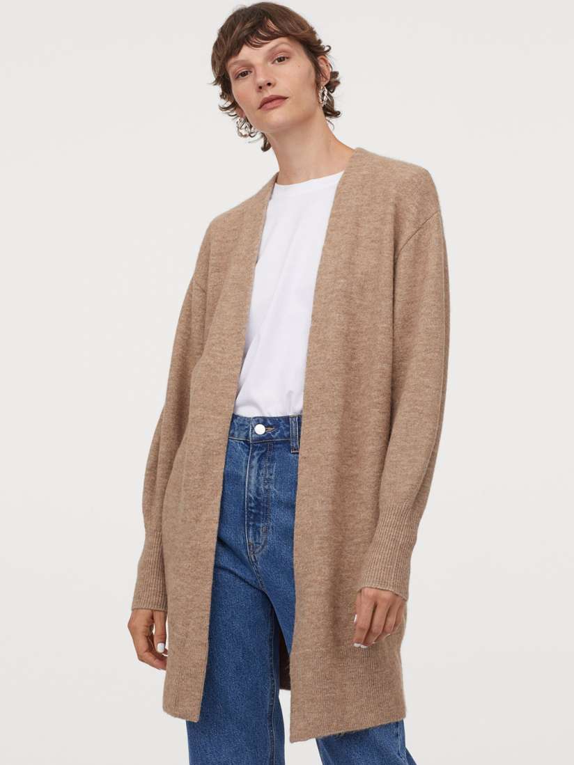 H&m longline cardigan store