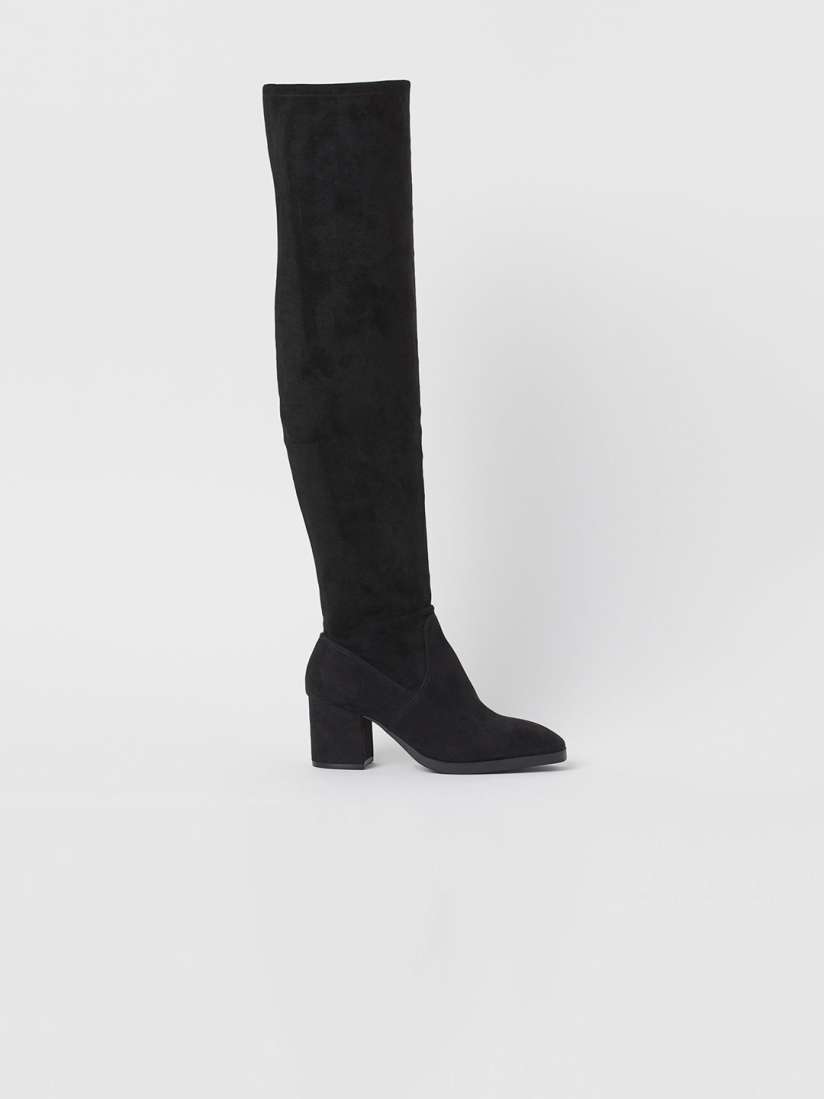 Thigh high boots myntra hot sale