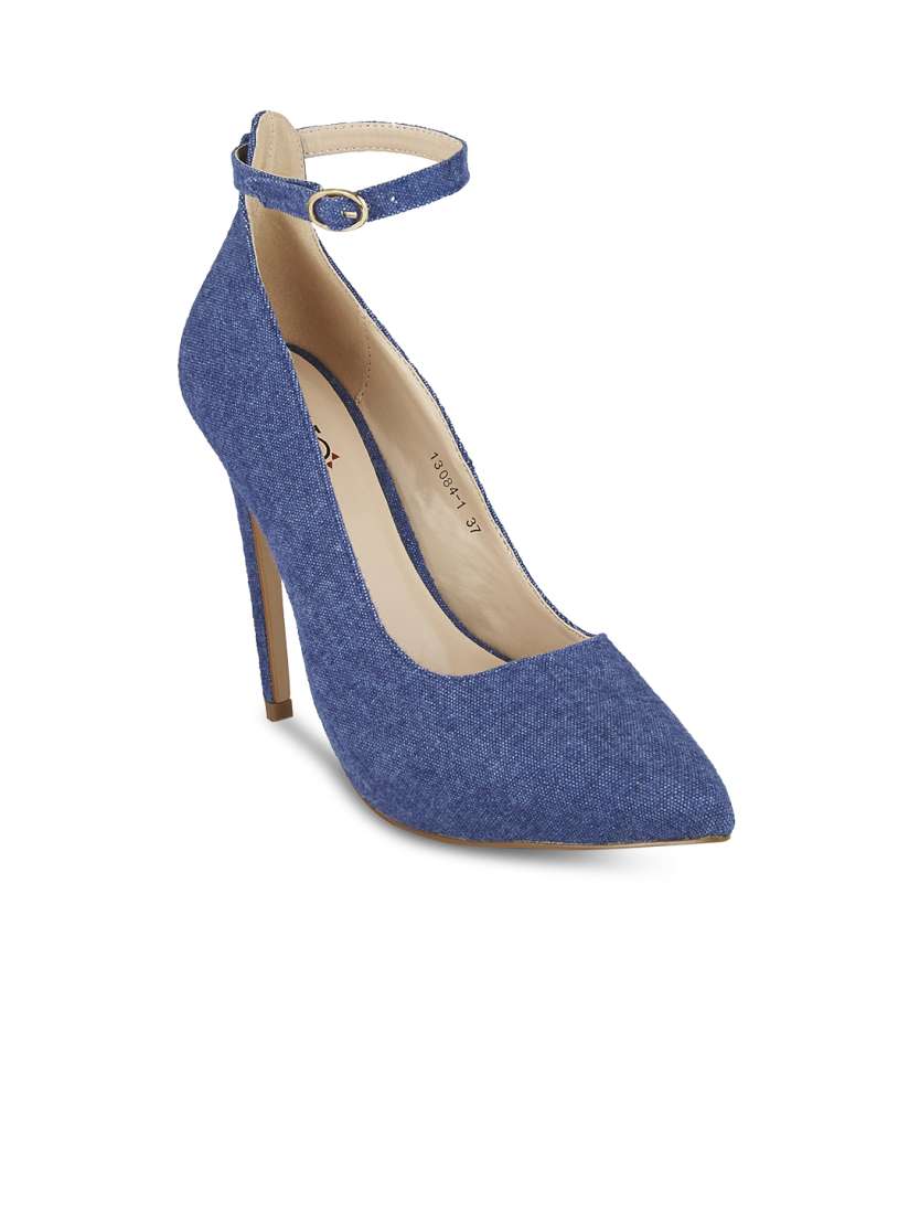 Buy INTOTO Women Blue Heels Heels for Women 1238884 Myntra