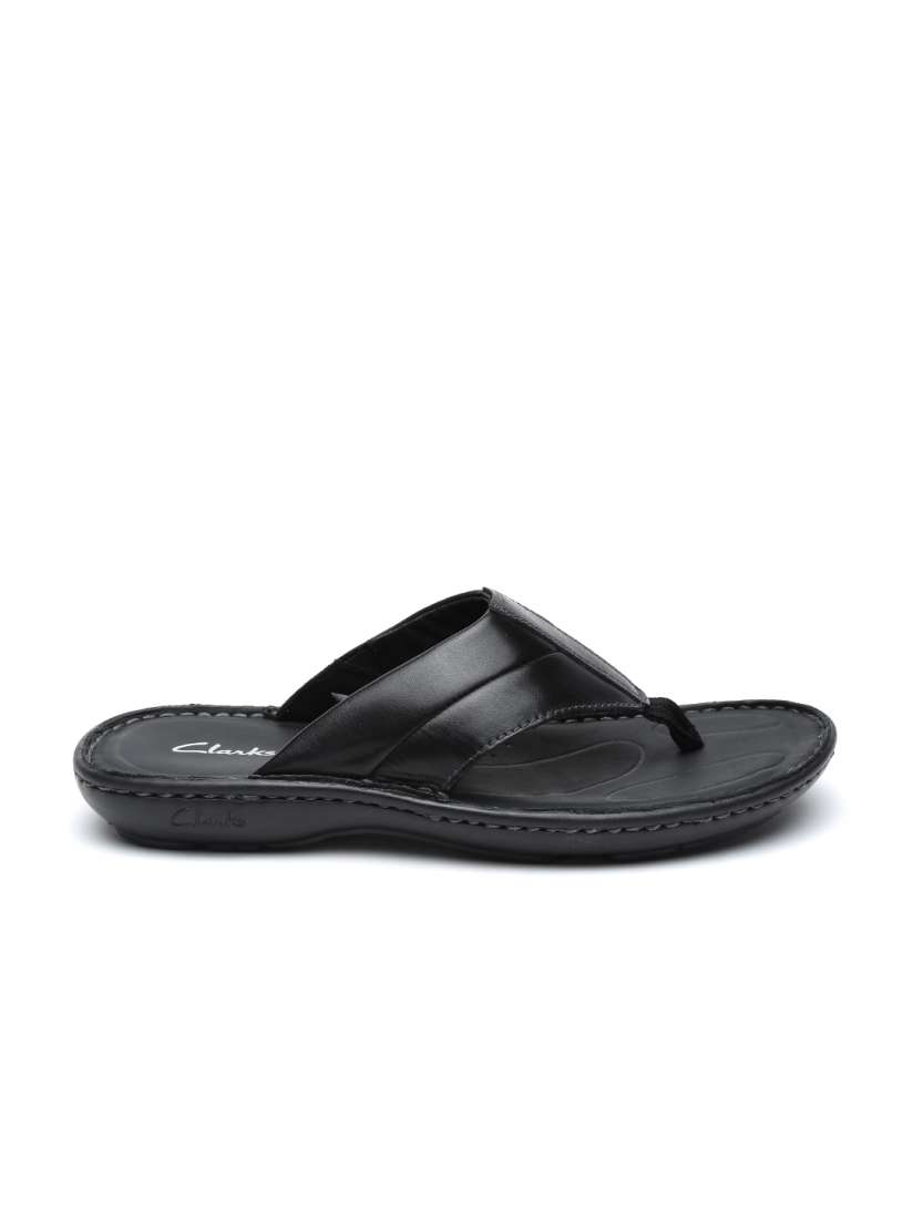 Buy Clarks Men Black Leather Sandals Sandals for Men 1239840 Myntra