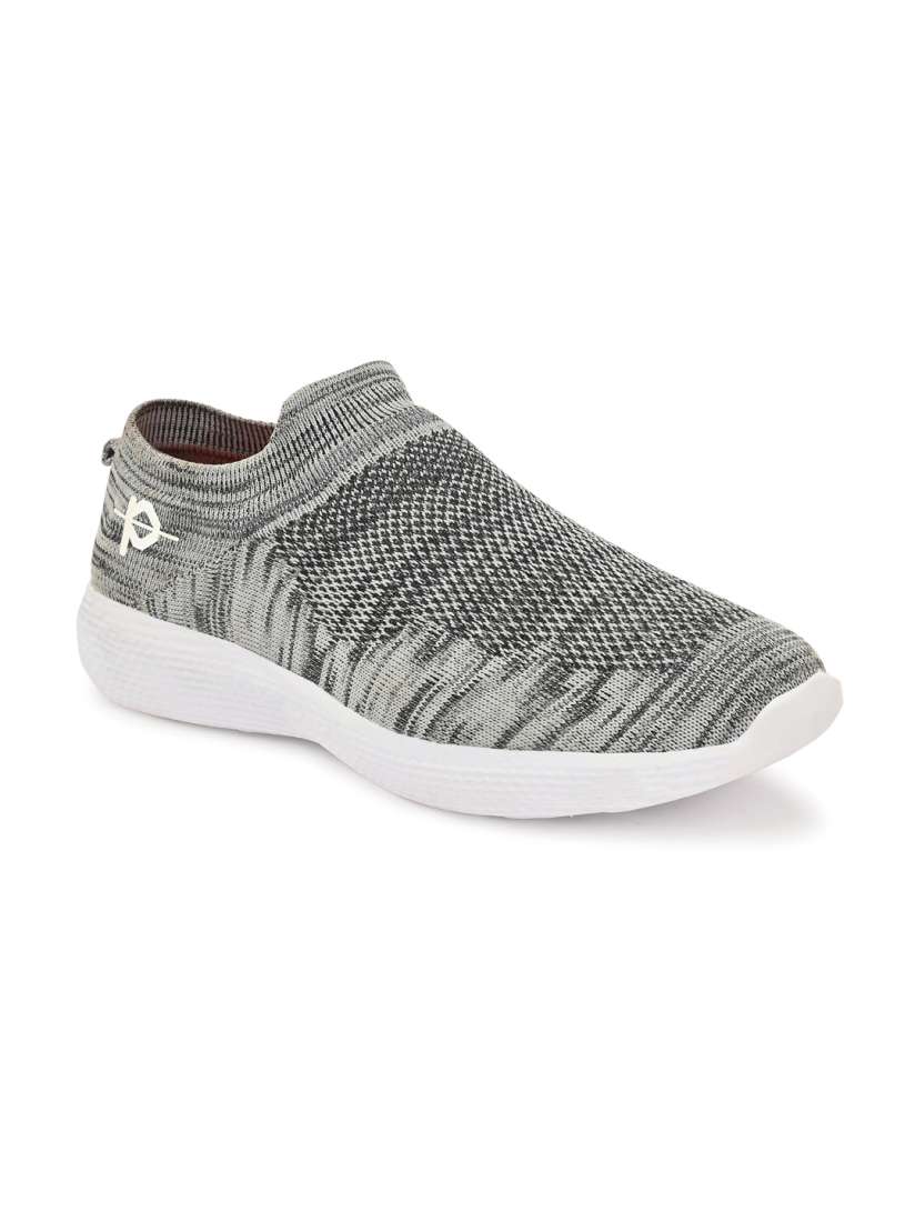 Buy Provogue Men Grey Woven Design Slip On Sneakers Casual Shoes for Men 12402490 Myntra