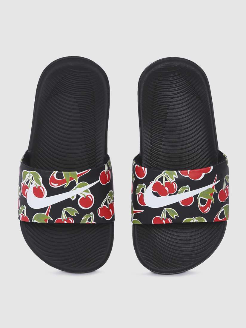 Buy Nike Boys Black KAWA Printed Sliders Flip Flops for Boys 12402826 Myntra