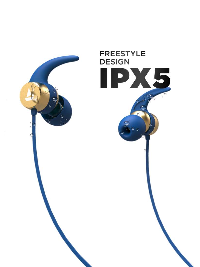 Buy boAt Rockerz 255 Blue MI Edition Wireless Earphones with Super Extra Bass IPX5 Headphones for Unisex 12404066 Myntra