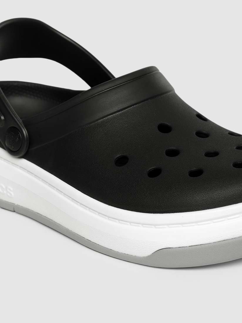 Crocs Unisex Crocs Crocband Platform Clog Black Platform Clog