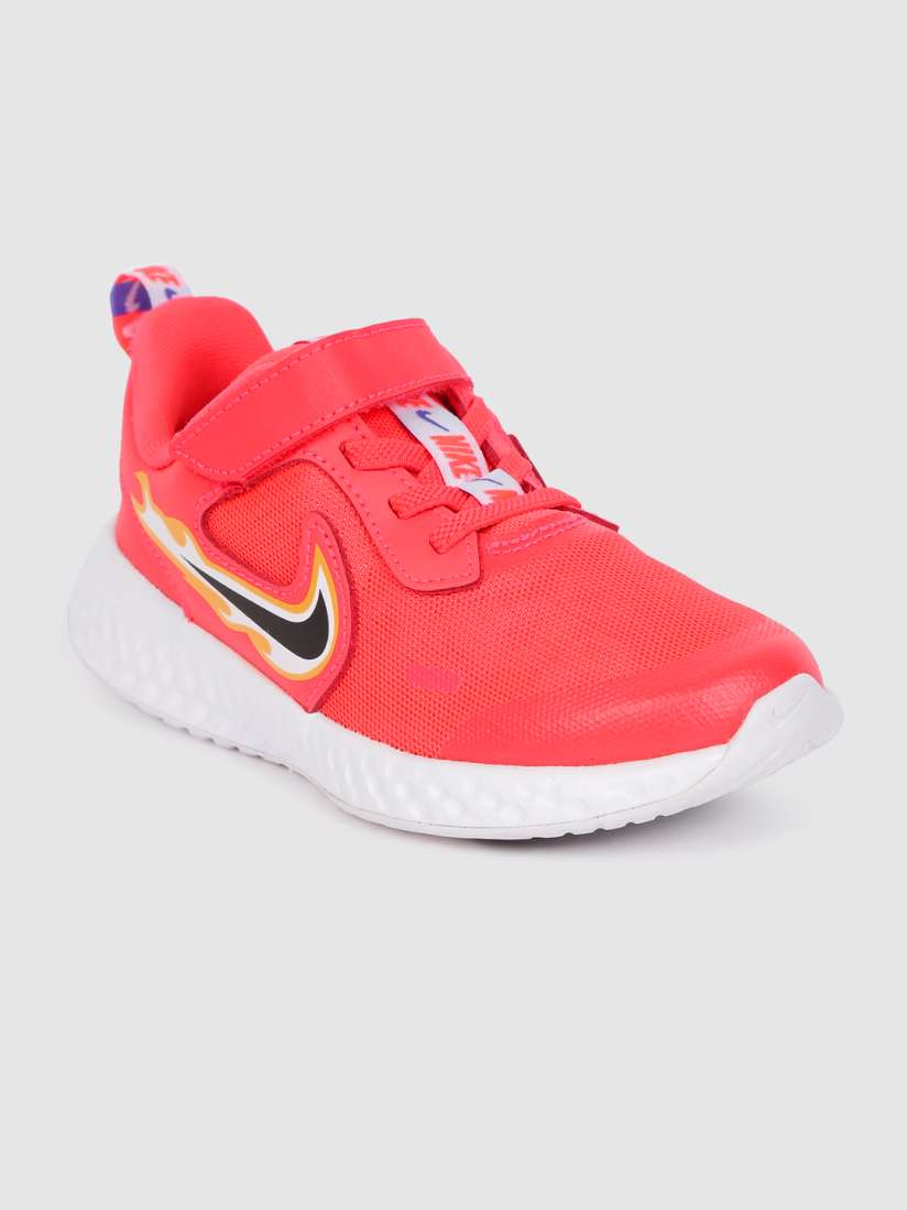 Buy Nike Kids Orange REVOLUTION 5 FIRE Running Shoes Sports Shoes for Unisex Kids 12408230 Myntra