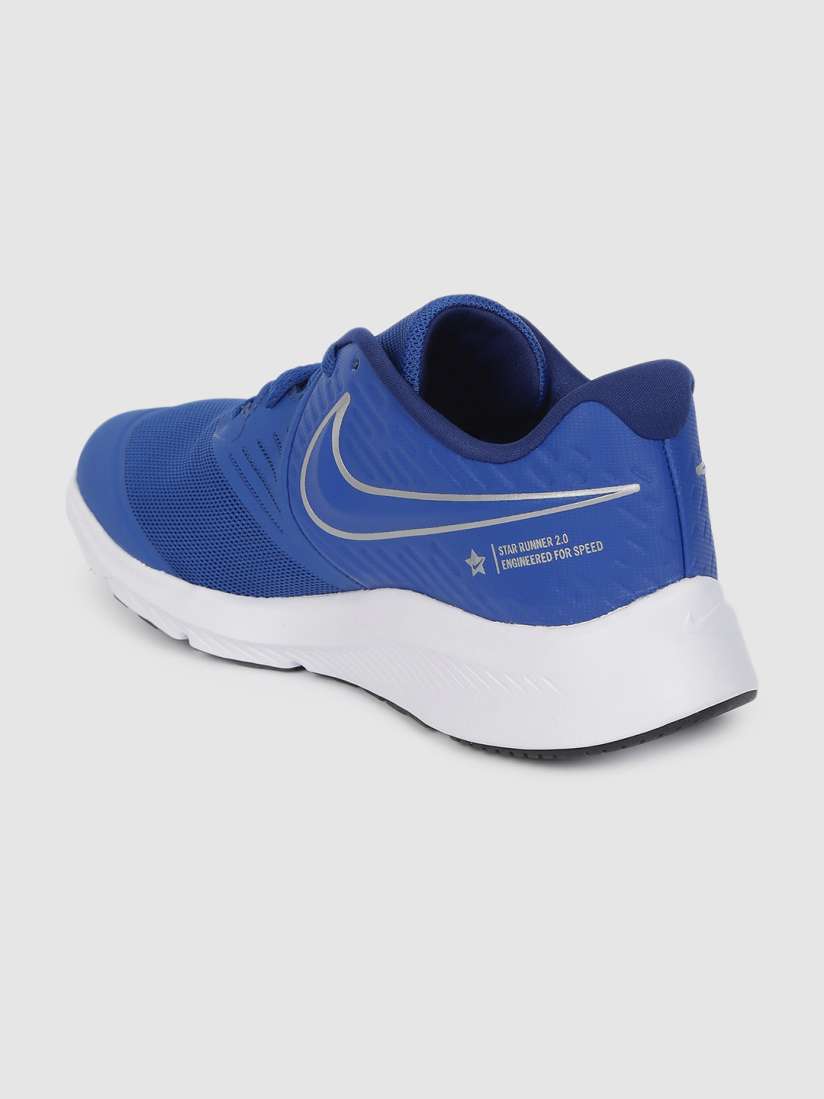 Buy Nike Unisex Kids Blue Leather STAR Running Shoes Sports Shoes for Unisex Kids 12408256 Myntra