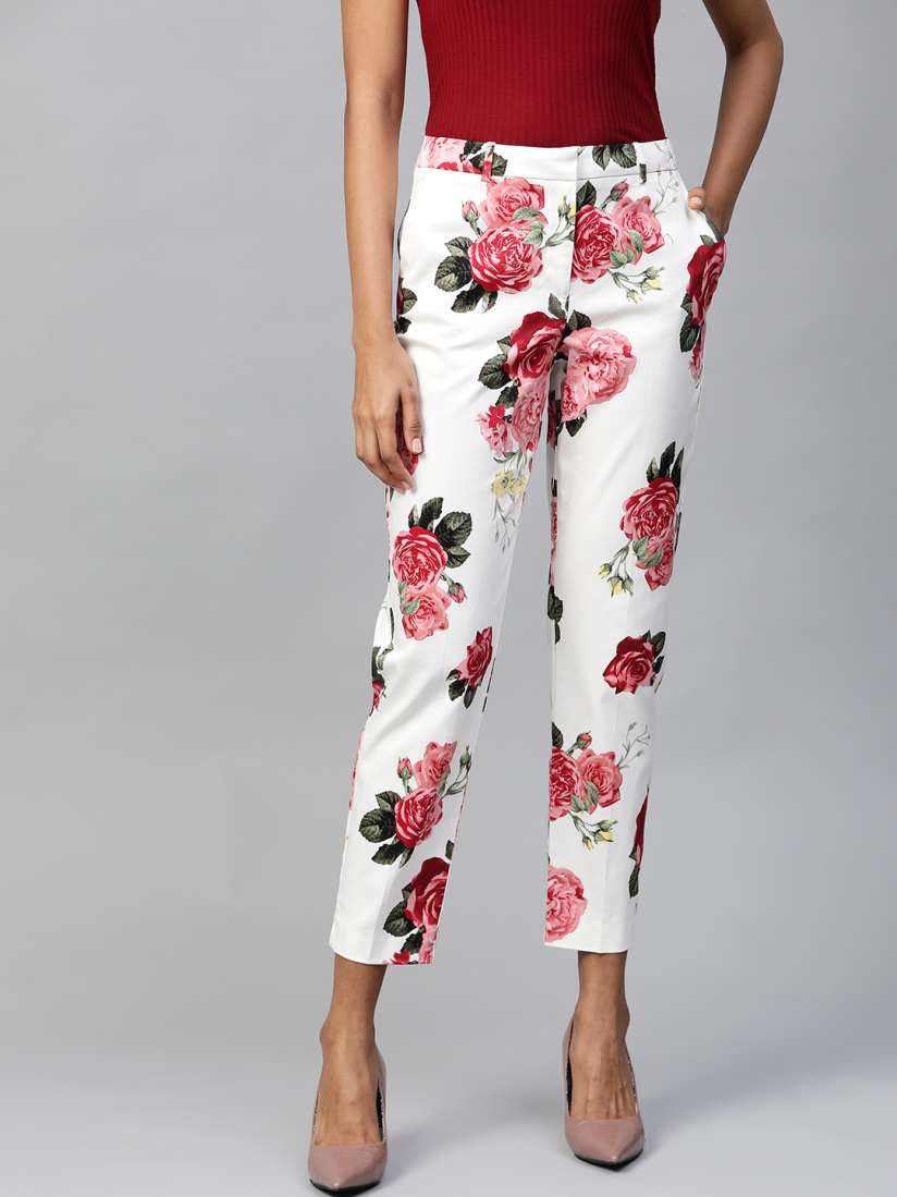 Dorothy perkins floral trousers deals