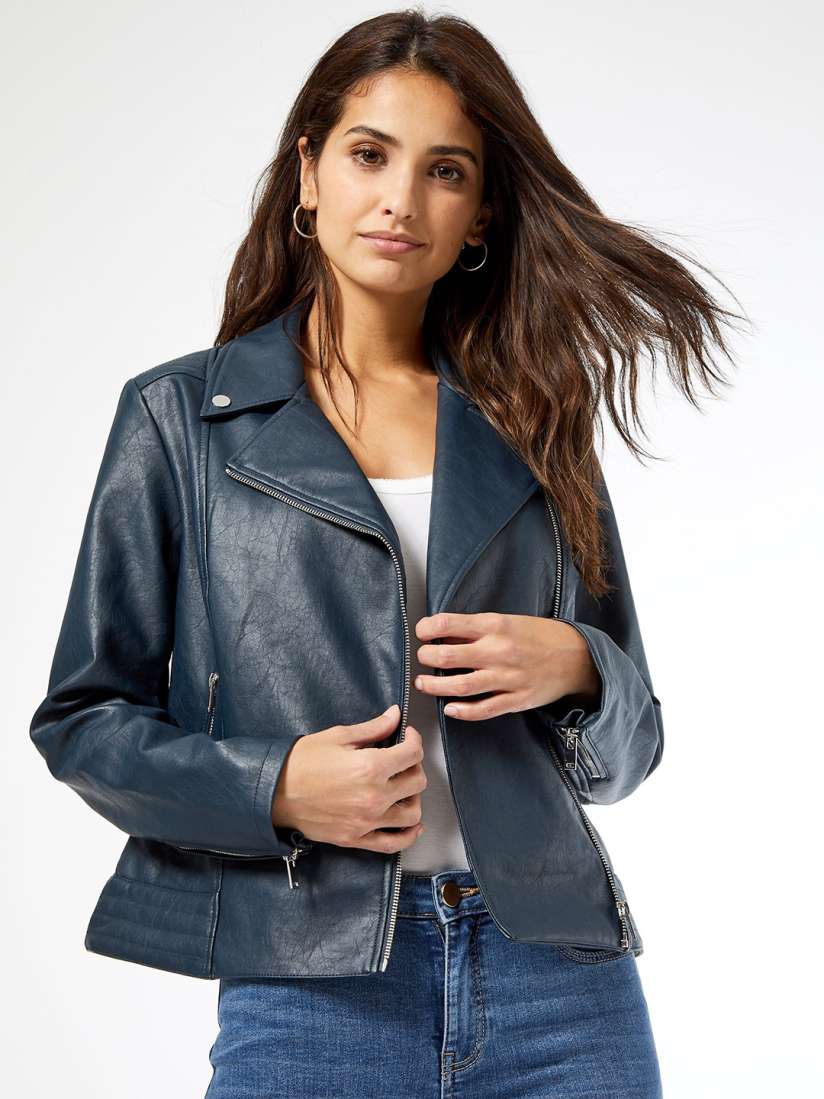 Dorothy perkins navy jacket discount