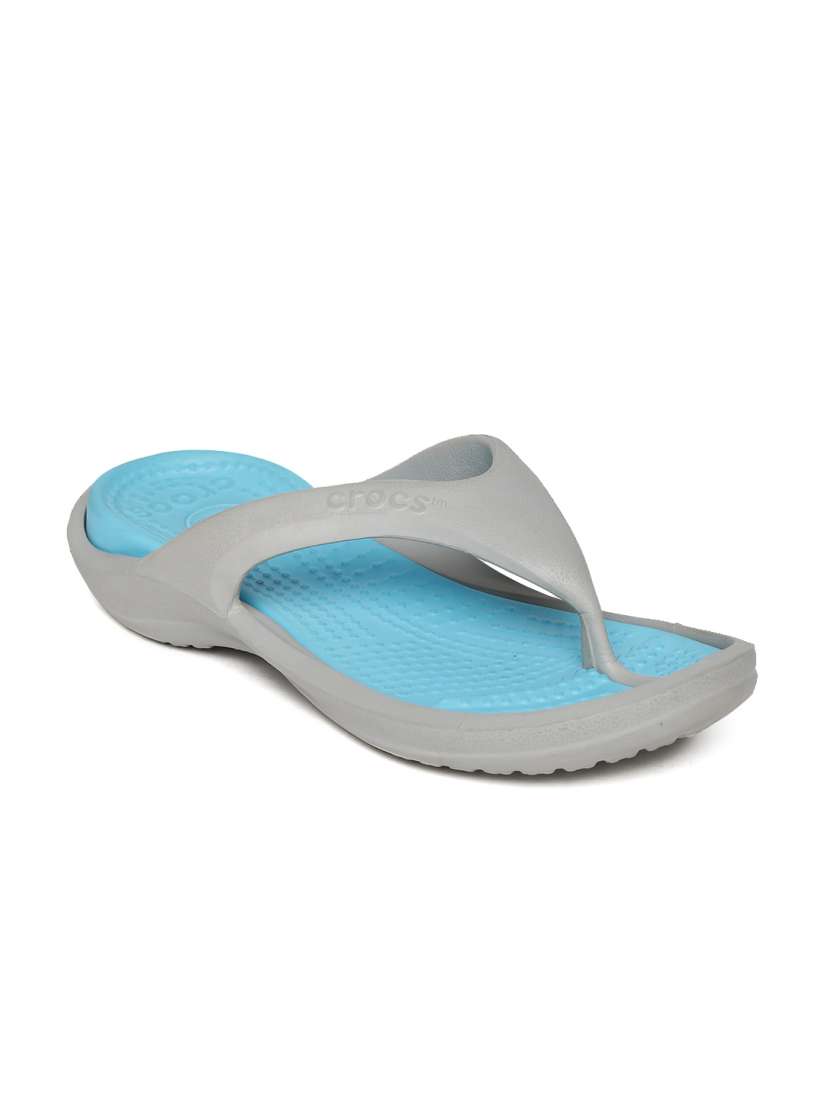Buy Crocs Unisex Grey Blue Athens II Flip Flops Flip Flops for Unisex 1242808 Myntra