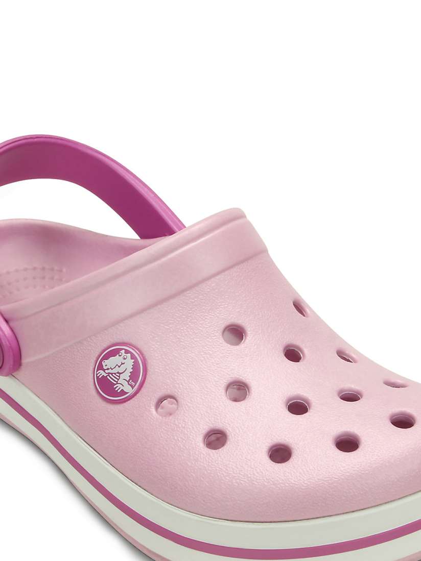 Pink clogs crocs store