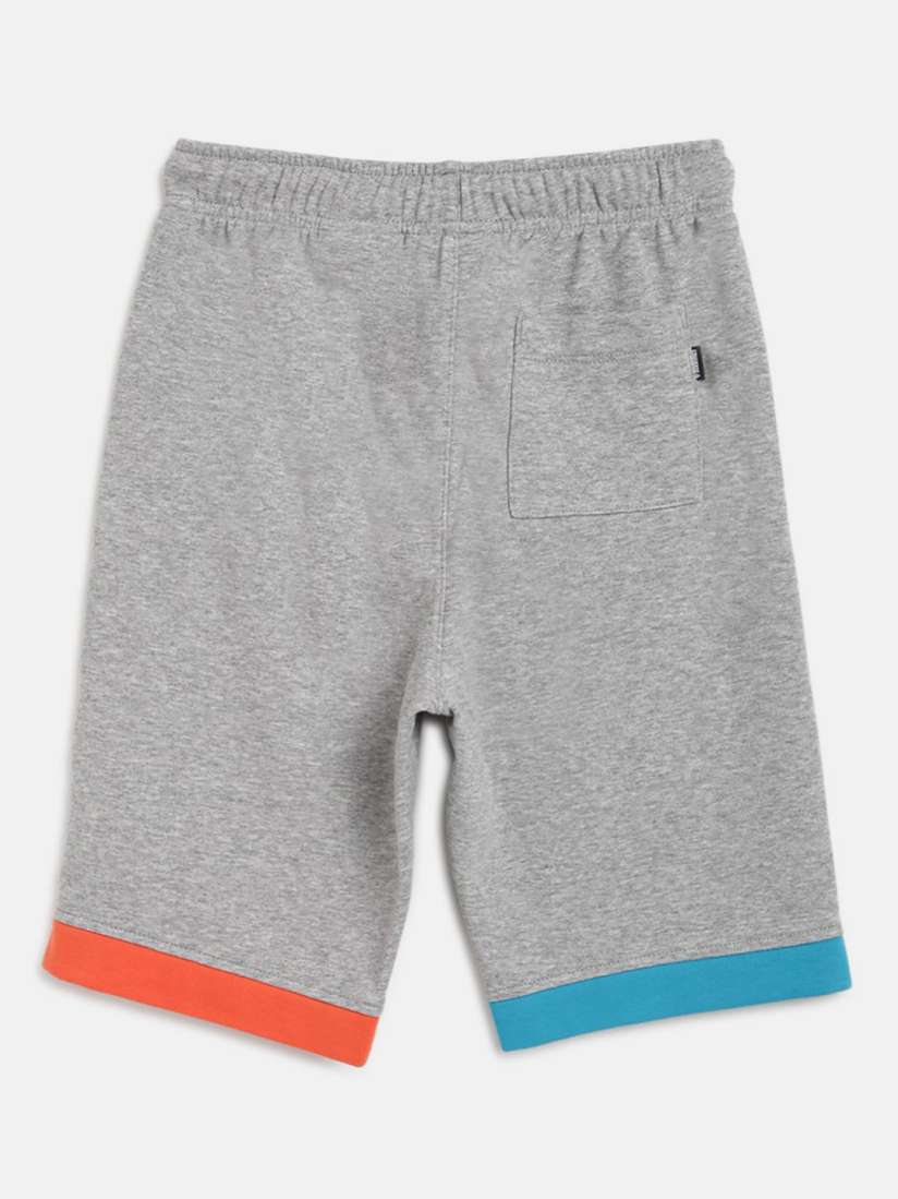 Buy Converse Boys Grey Melange Solid Shorts Shorts for Boys 12431898 Myntra