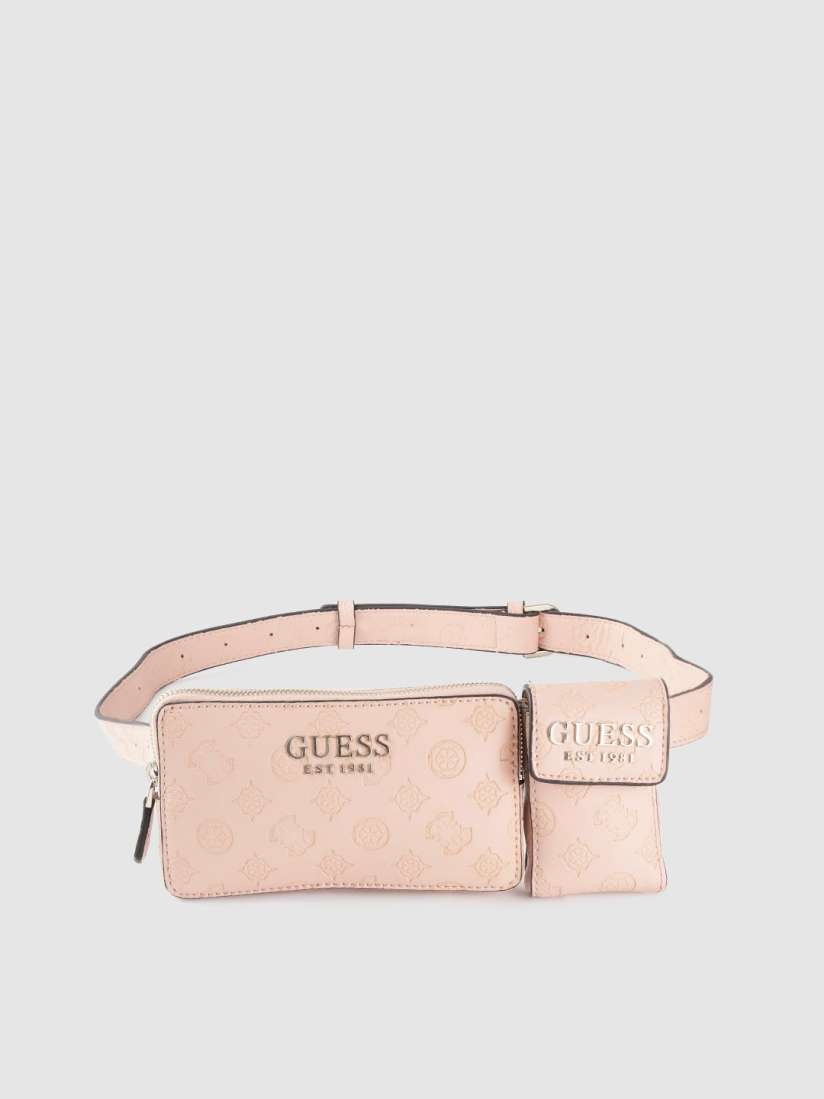 Guess pink fanny pack new arrivals