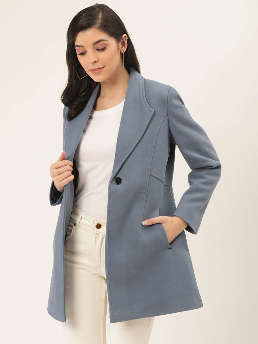 Myntra women coat hot sale