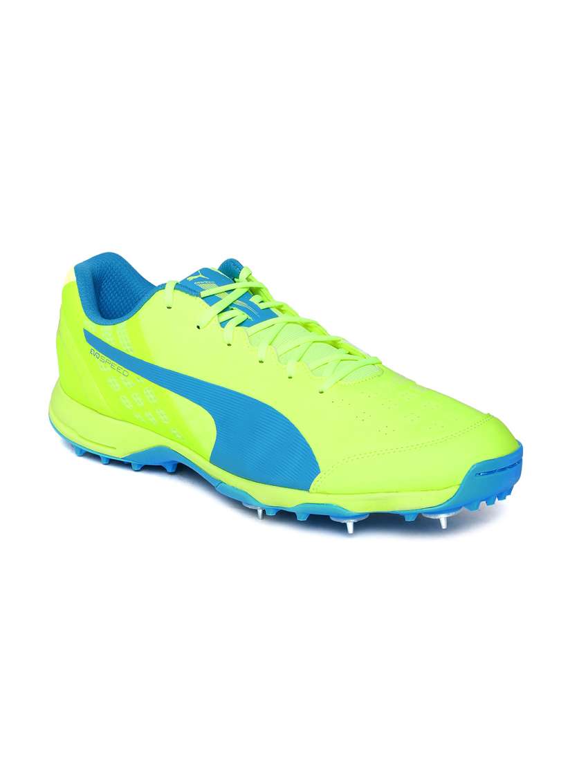Buy PUMA Men Fluorescent Green evoSPEED Spike 1.4 Cricket Shoes Sports Shoes for Men 1246083 Myntra