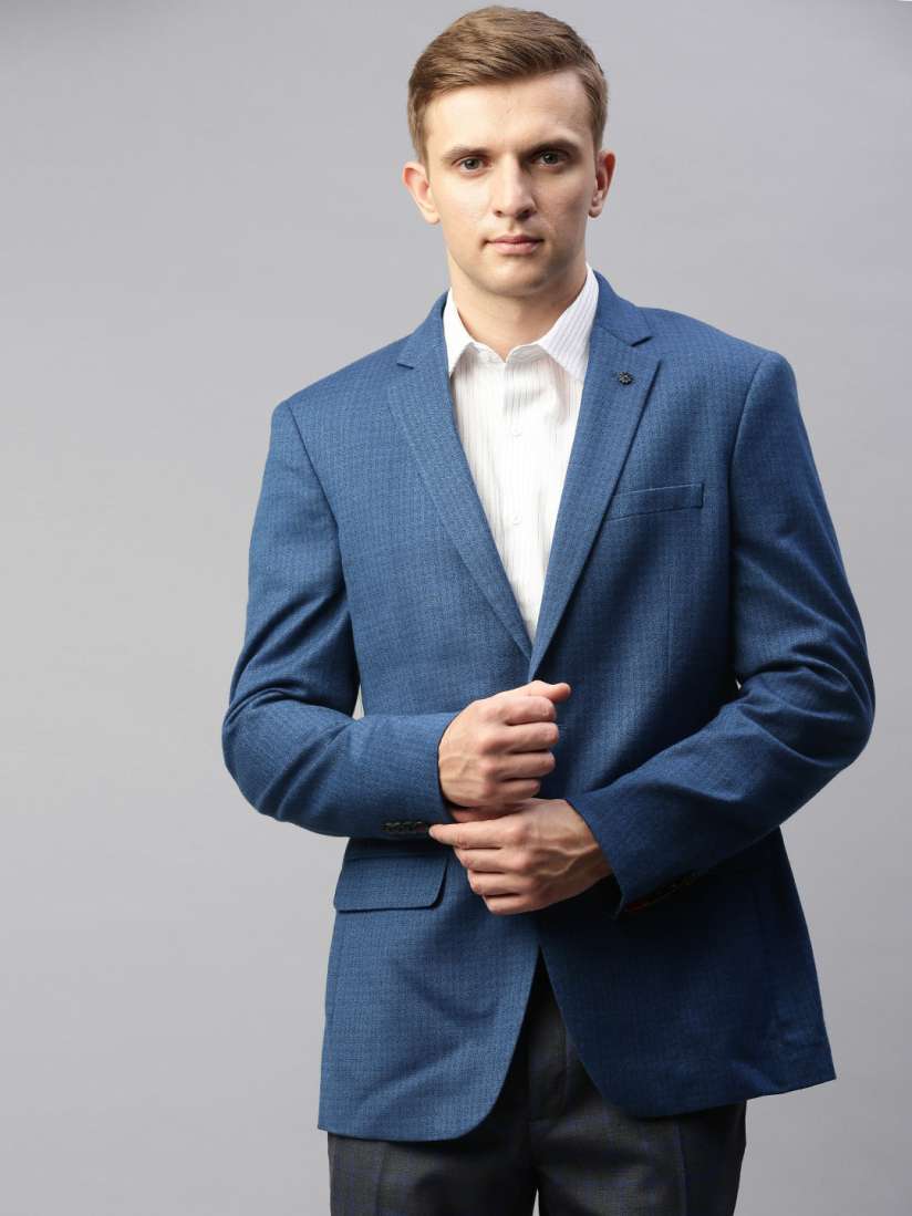 Raymond men's regular fit blazer top