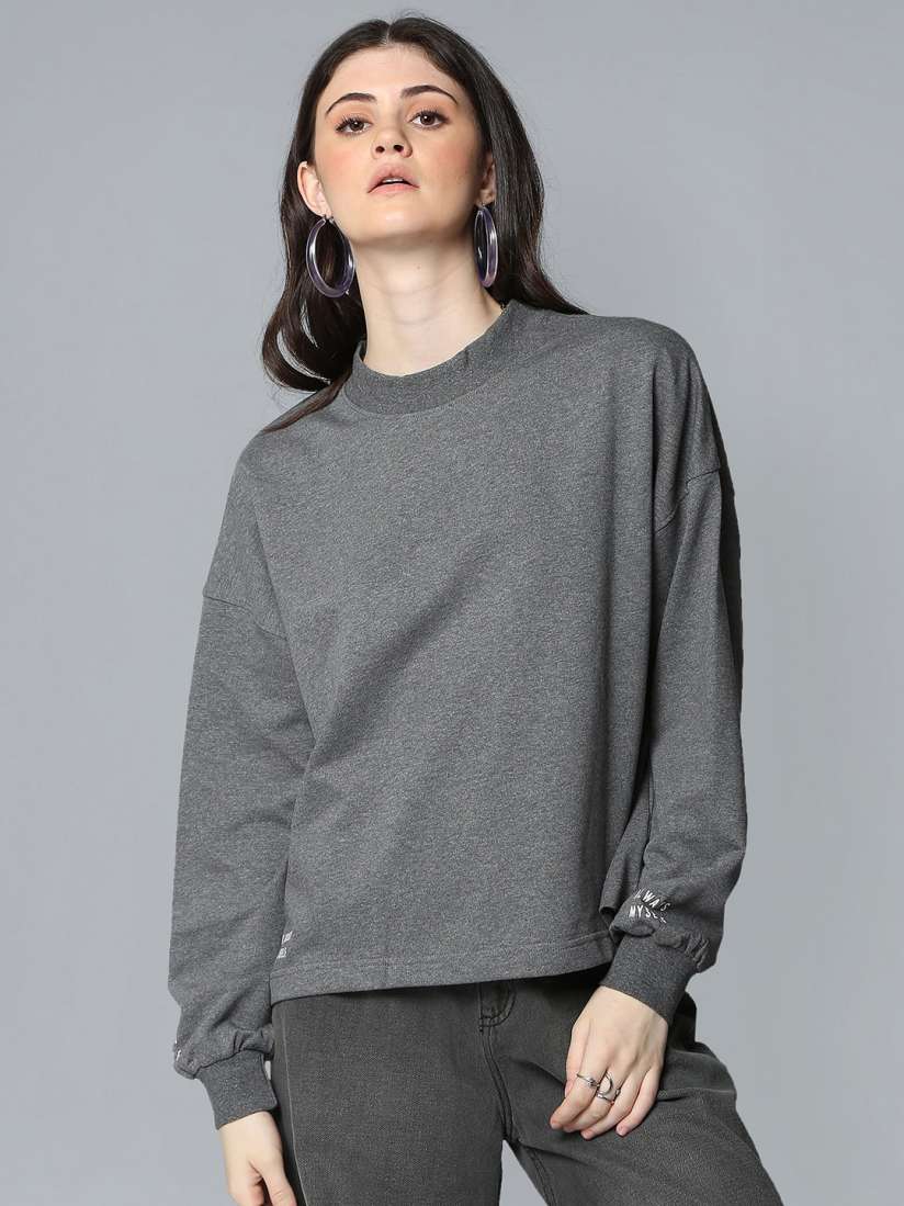 Flying machine black sweatshirt sales