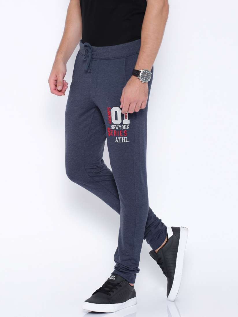 Buy American Crew Navy Melange Track Pants Track Pants for Men 1248036 Myntra