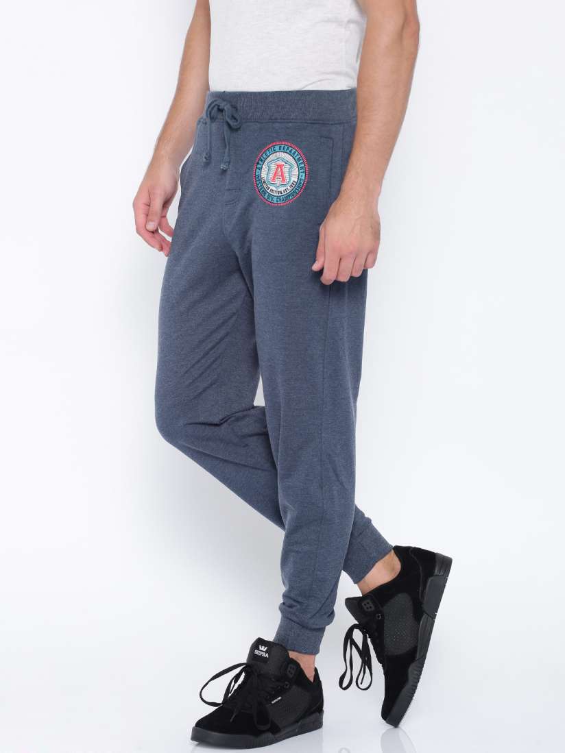 Buy American Crew Navy Melange Track Pants Track Pants for Men 1248041 Myntra