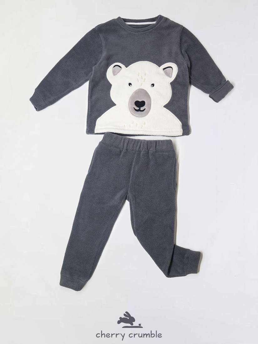 Fleece night suit for kids deals