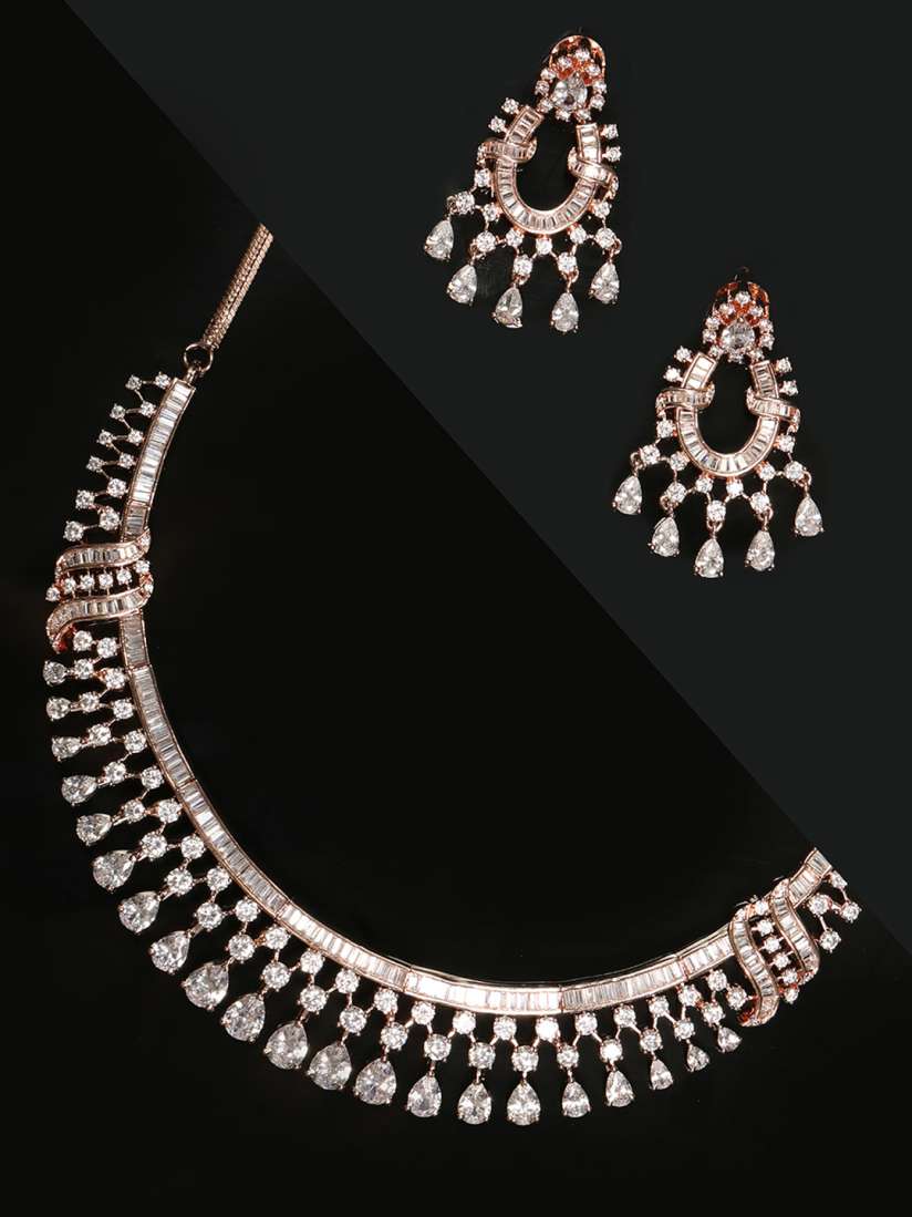 Myntra american diamond jewellery sale