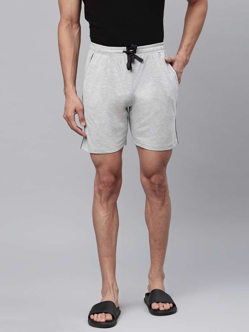Buy Sweet Dreams Men Grey Melange Lounge Shorts Lounge Shorts for Men 12502028 Myntra