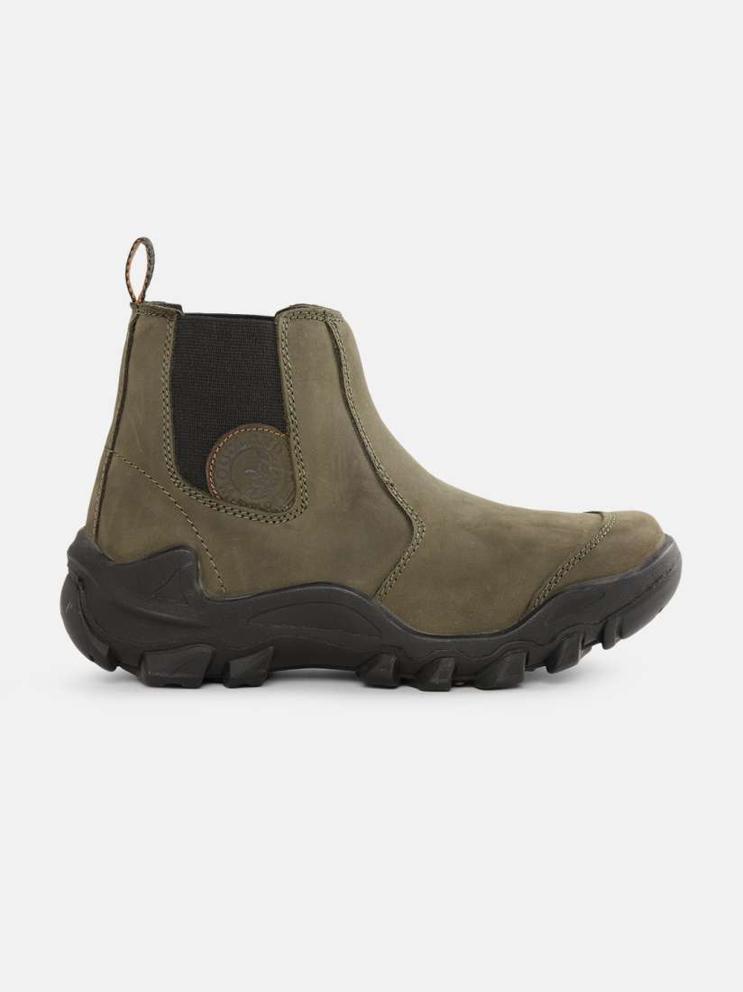 Woodland flat boots top