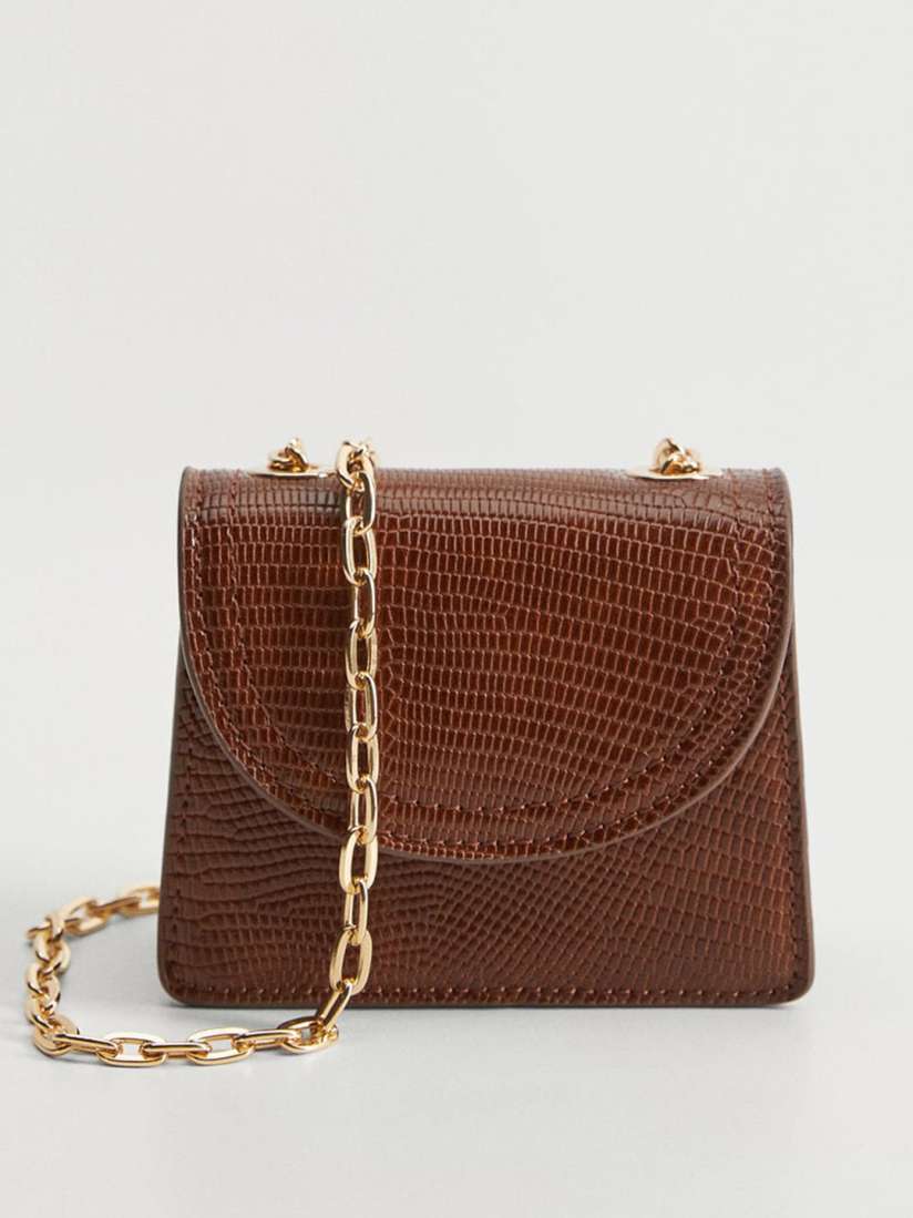 Snakeskin bag mango online
