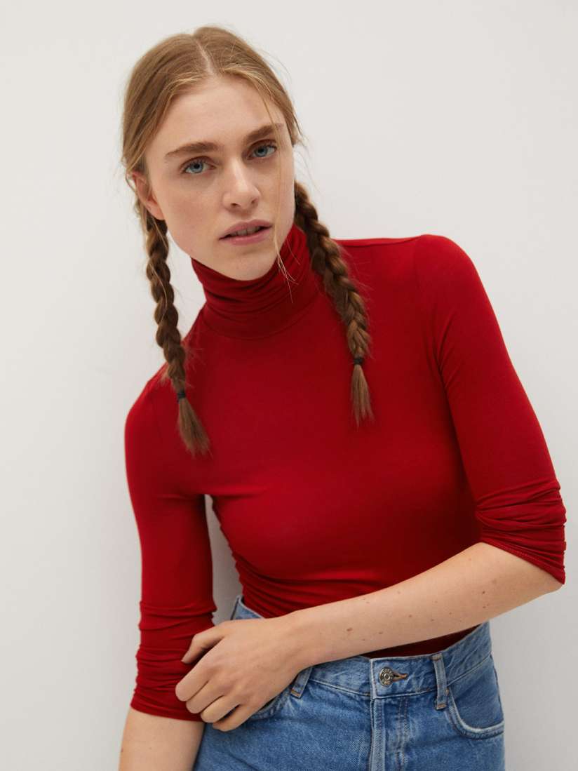 Mango ecovero t shirt new arrivals