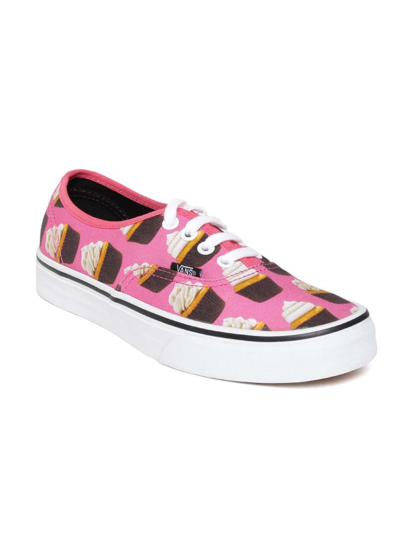Buy Vans Unisex Pink Cupcake Print Sneakers Casual Shoes for Unisex 1252413 Myntra