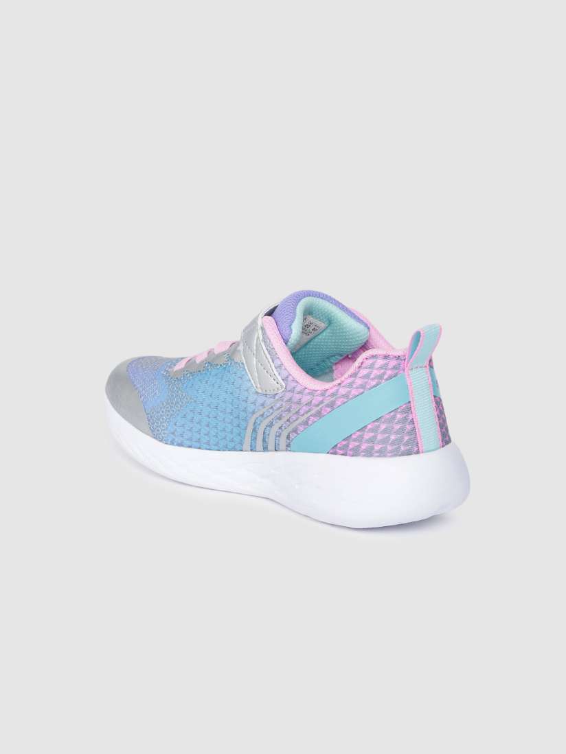 Buy Skechers Girls Silver Toned Blue Go Run 600 Radiant Runner Sneakers Casual Shoes for Girls 12533572 Myntra
