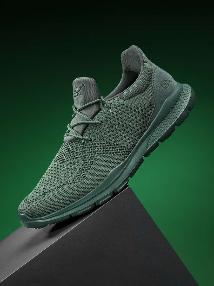 Hrx olive green shoes deals