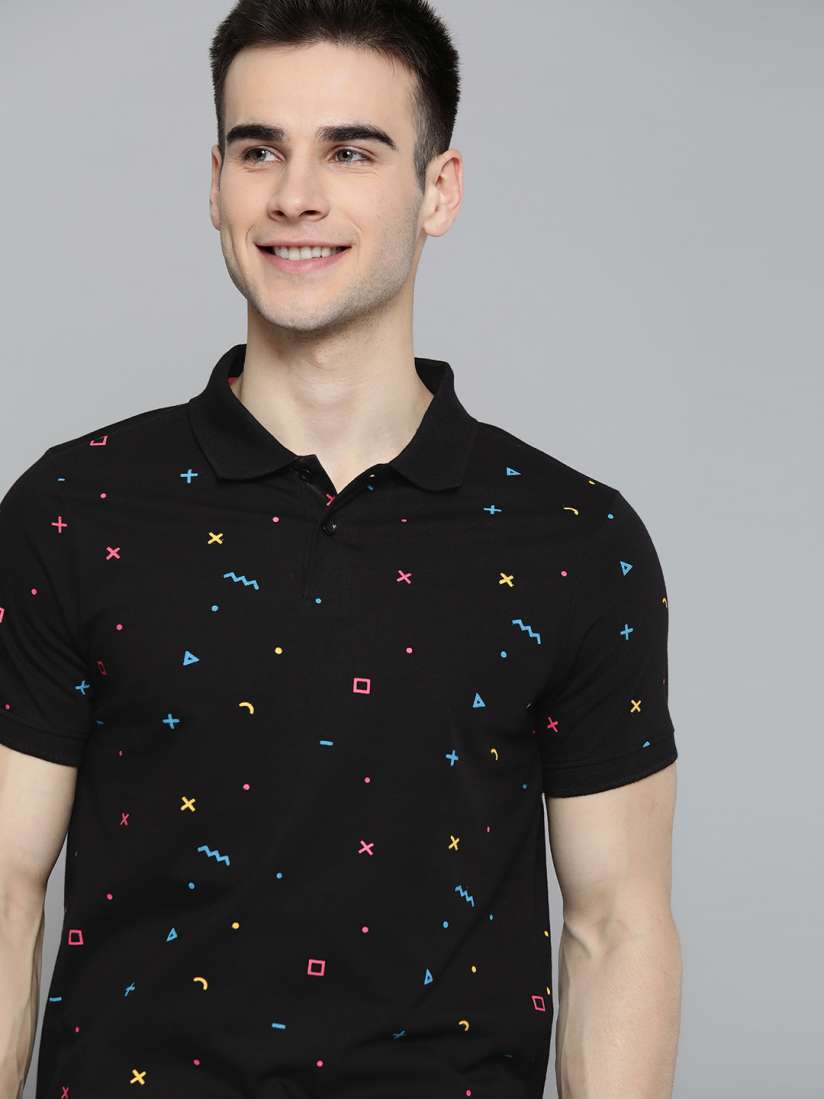 Myntra collar t shirt shop