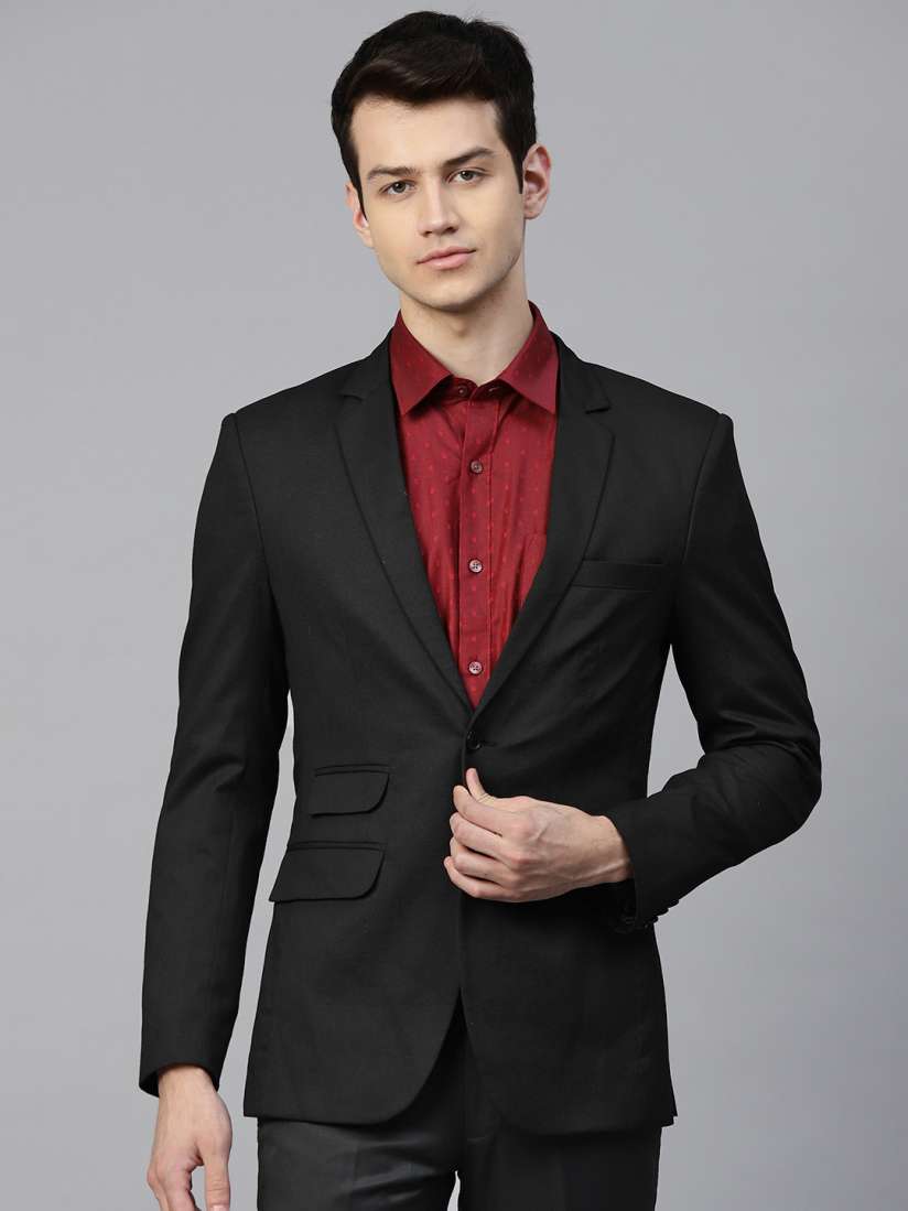 Manq men's slim fit formal blazer on sale