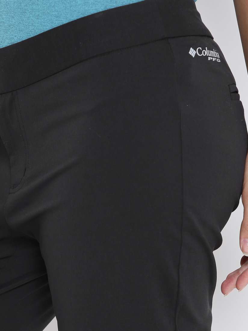 Buy Columbia Black Armadale Ankle Length Hiking Trousers Track Pants for Women 1256113 Myntra