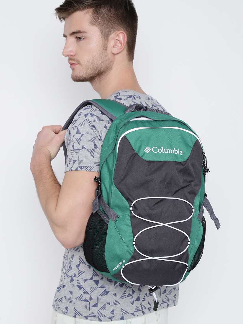 Buy Columbia Unisex Green Grey Packadillo Outdoor Backpack Backpacks for Unisex 1256177 Myntra