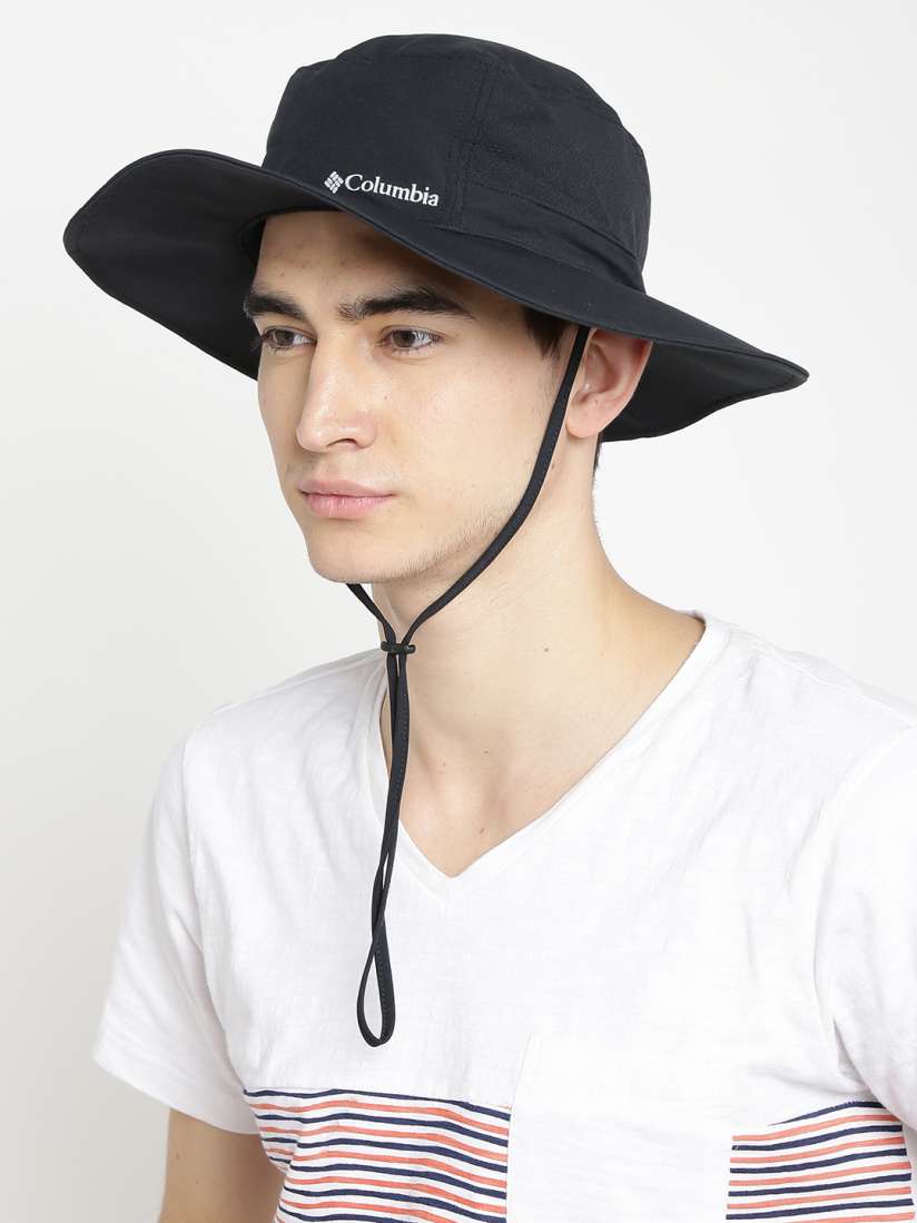 Buy Columbia Unisex Black Silver Ridge Outdoor Hiking Safari Booney Hat Hat for Unisex 1256213 Myntra
