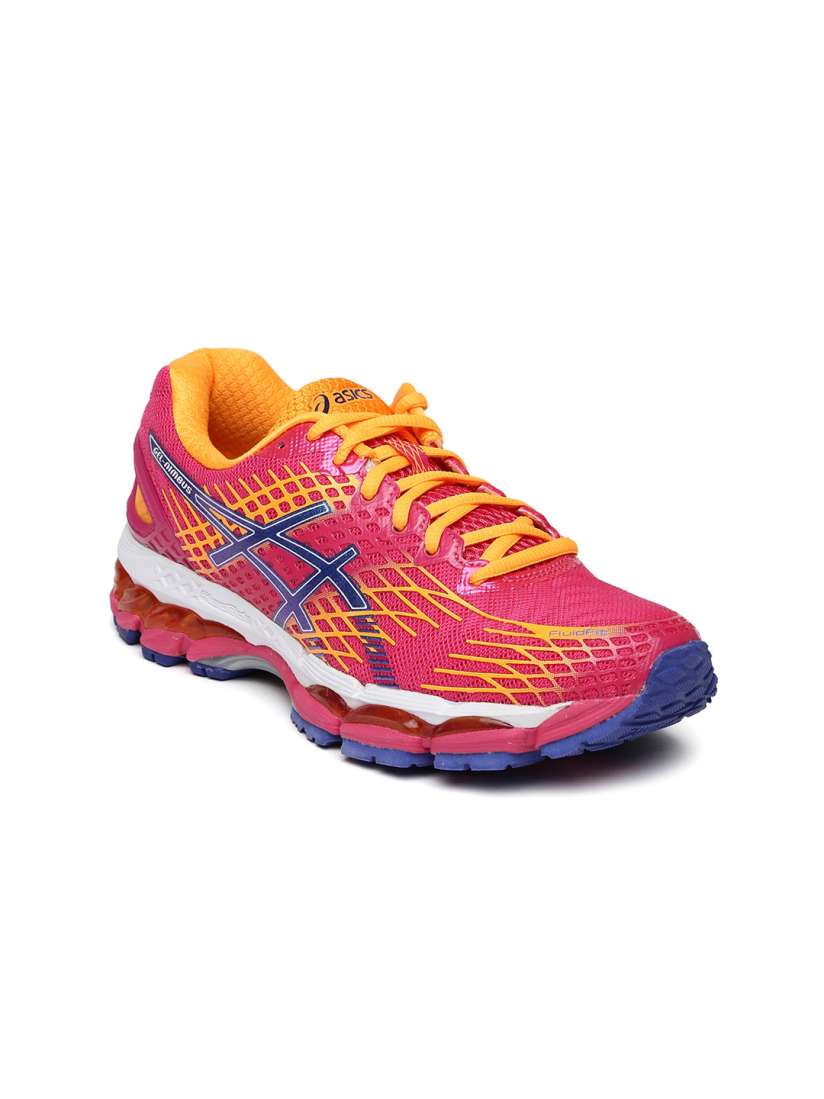 Asics gel nimbus 17 womens pink sales