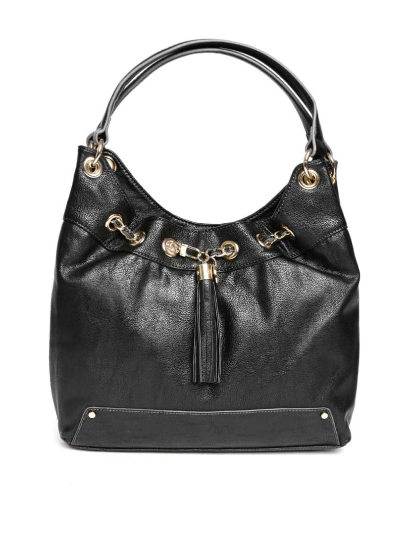 Buy Nine West Black Textured Shoulder Bag Handbags for Women 1258298 Myntra