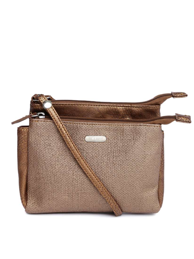 Buy Lavie Copper Toned Sling Bag Handbags for Women 1259318 Myntra