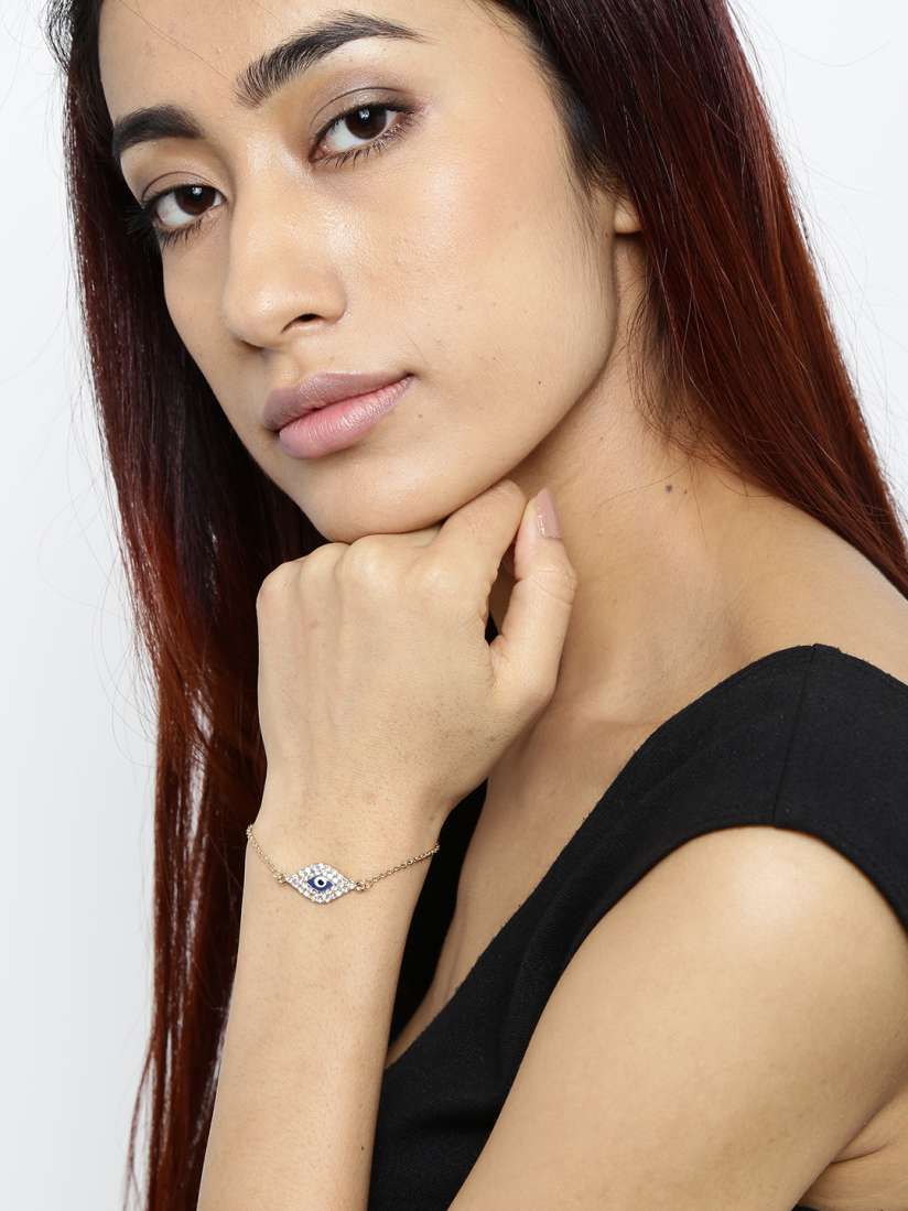 Buy Pipa Bella Gold Toned Bracelet Bracelet for Women 1262870 Myntra