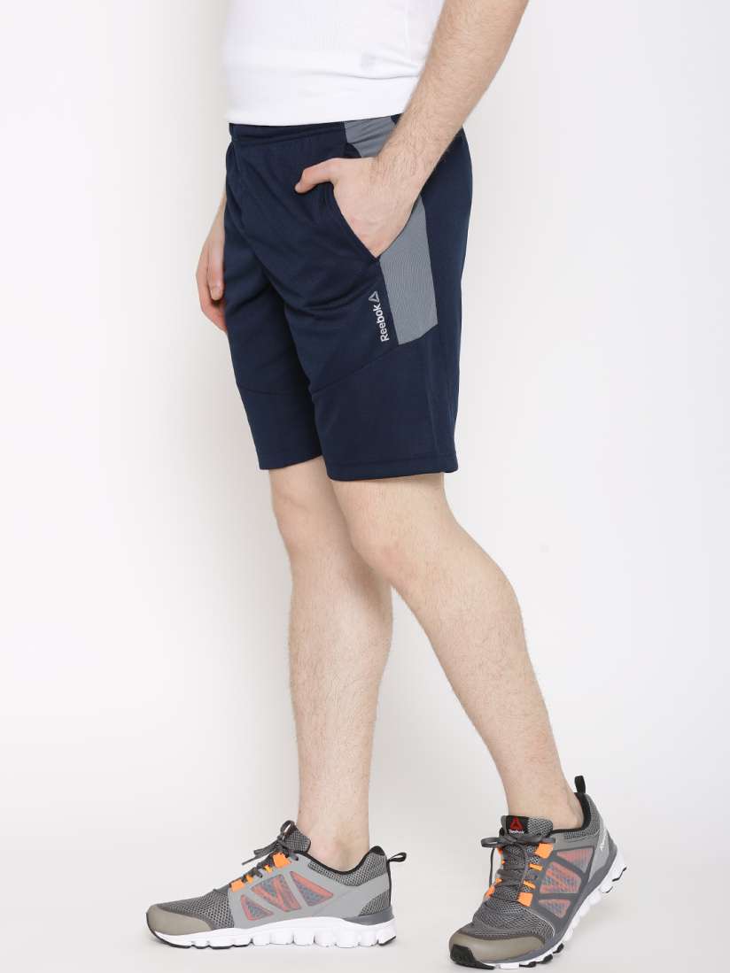 Buy Reebok Navy WOR KN Training Shorts Shorts for Men 1264719 Myntra