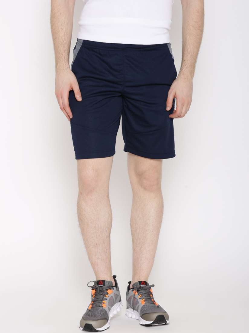 Buy Reebok Navy WOR KN Training Shorts Shorts for Men 1264719 Myntra