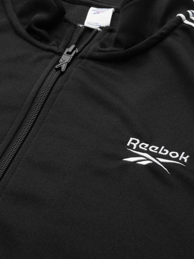 Buy Reebok Classic Men Black Solid Vector Tape Track Jacket Jackets for Men 12652312 Myntra