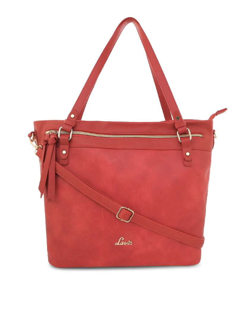 Buy Lavie Red Solid Shoulder Bag Handbags for Women 12665656 Myntra