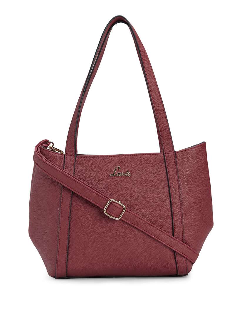 Buy Lavie Maroon Solid Shoulder Bag Handbags for Women 12665826 Myntra
