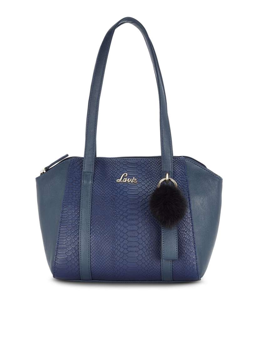 Buy Lavie Navy Blue Solid Shoulder Bag Handbags for Women 12665850 Myntra